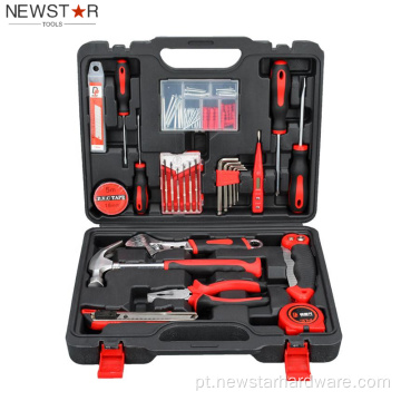 86pcs Red Black Household Tool Kit